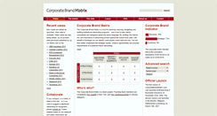 Desktop Screenshot of corporatebrandmatrix.com